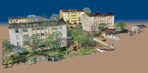 Nuage de points BIM Young Pessac par A2M Proximetal